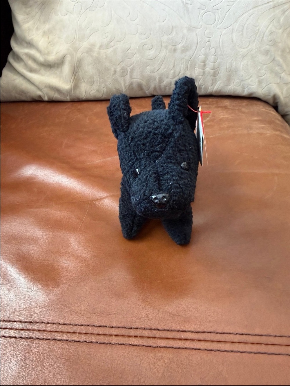 Ty NWT Black Scottie plush Beanie Baby